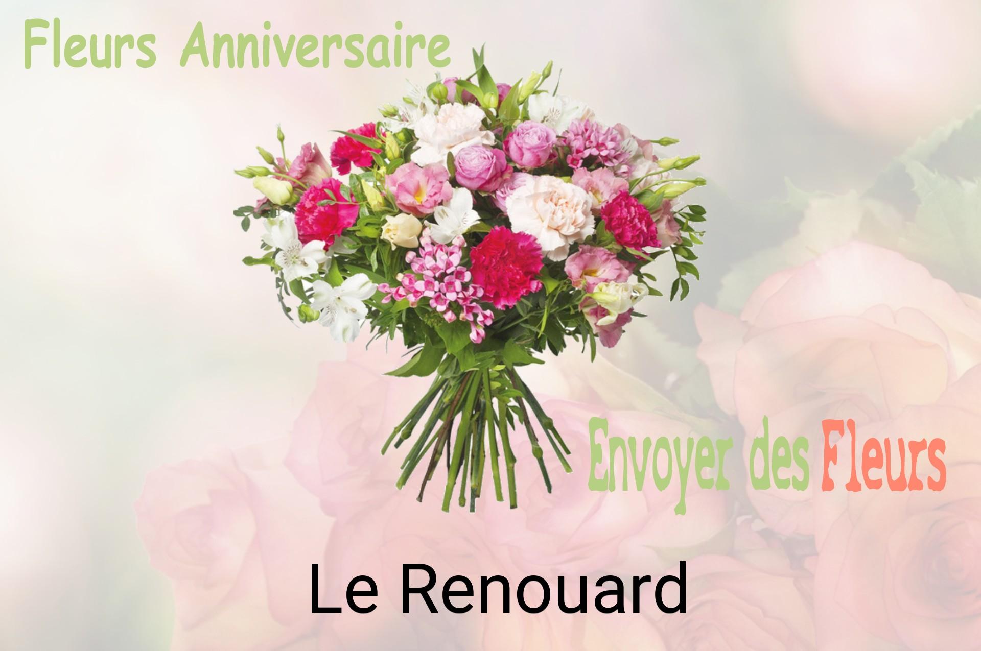 Bouquet de fleurs d’anniversaire livré à Le Renouard