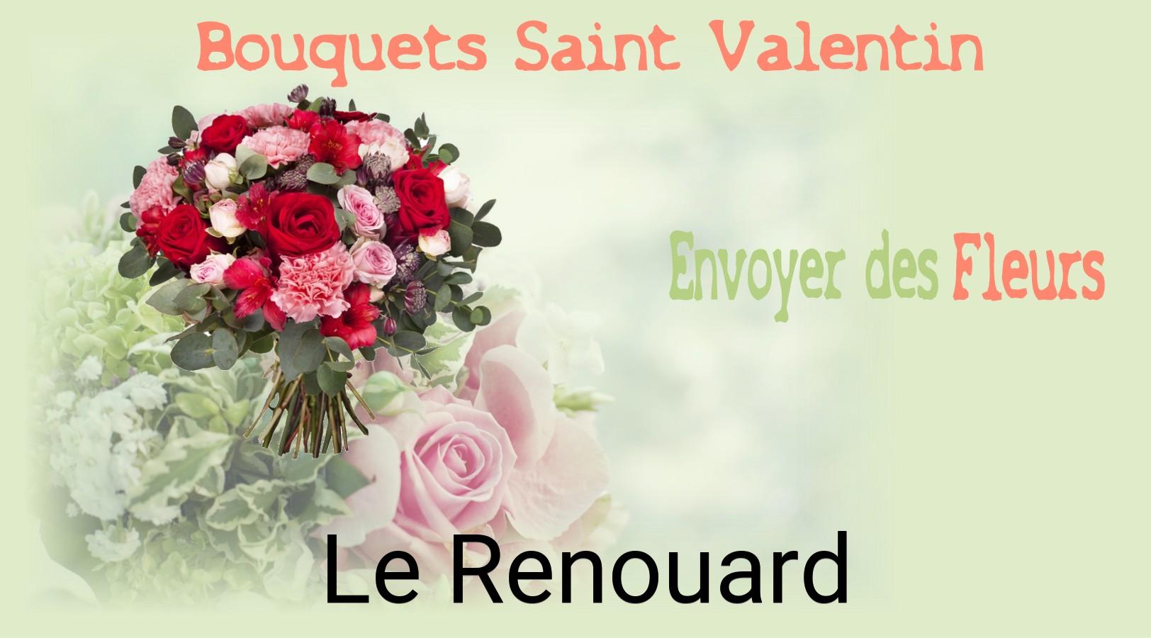 Roses de Saint-Valentin livrées à Le Renouard
